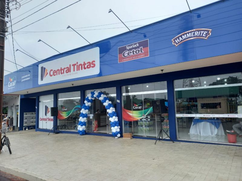 Conheça nossas Lojas - Central Tintas - O seu mundo de cores