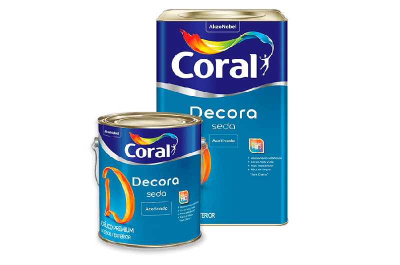 Coral  Decora Acrílico Premium Seda