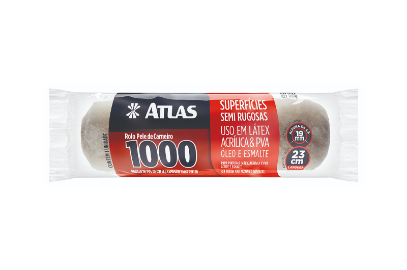 Atlas Rolo de Pele de Carneiro 1000